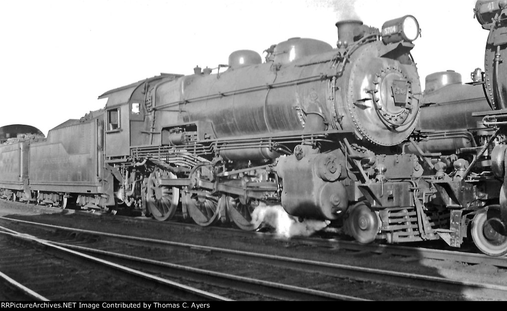 PRR 5704, G-5S, 1938